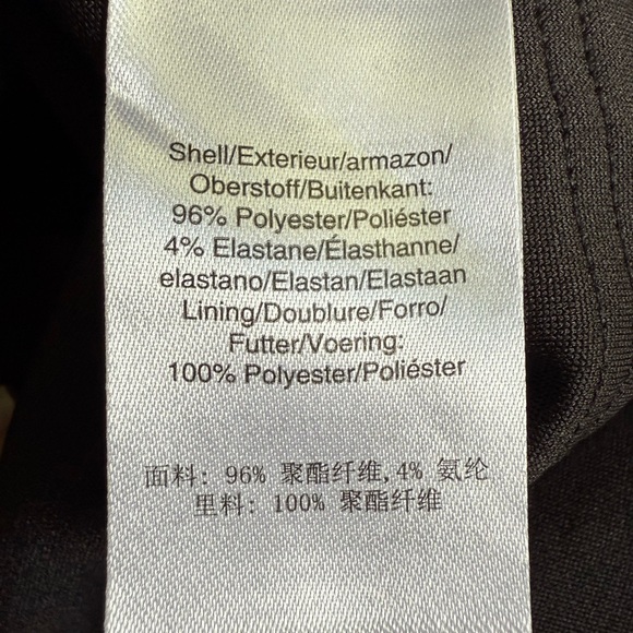 DKNY Women’s Black Fringe Dress with Tiered Design - Picture 8 of 9